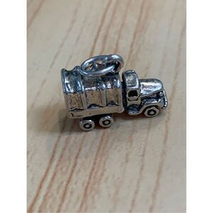 .925 Military Truck Sterling Silver Jewelry Charm